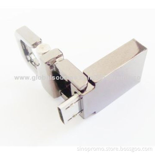 OTG USB Drive for Smartphone, OEM Services Provided, Up to 32GB Capacity